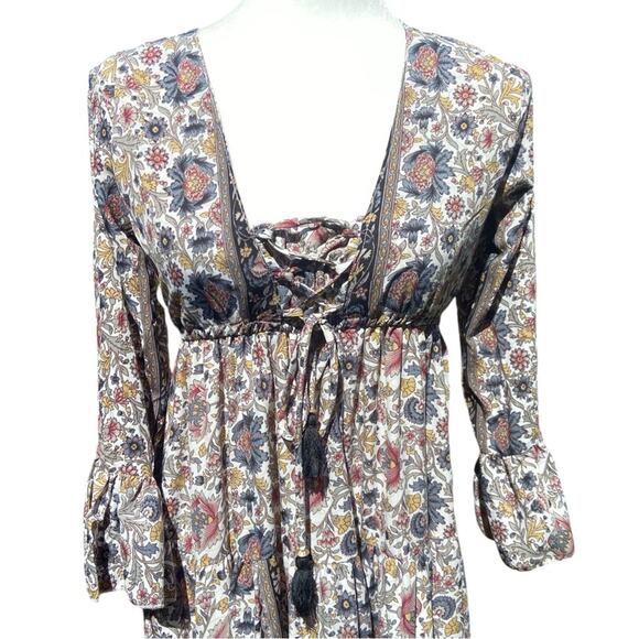 Anthropologie Boemo Floral Maxi Dress Small‎ - Picture 2 of 7